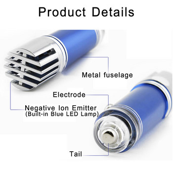 Νέο Air Ionic Purifier Oxygen Bar Ozone Ionizer Mini Air Cleaner Ozonator 12V Air Purifier Αποσμητικό αέρα Ozone Generator Auto