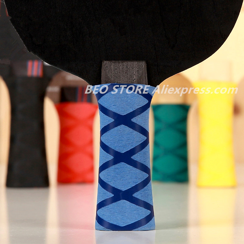 Stalo teniso raketės rankenos juostelei su antspaudu nuo karščiui susitraukiančios medžiagos stalo teniso rinkinys lazdos rankenos rankenos prakaito juostos priedai