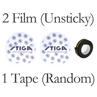 Aukštos kokybės stalo teniso apsauginė plėvelė (nelipnus tipas) Raketės šoninio krašto juosta stalo teniso batų apsaugai kempinė