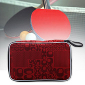 Dėklas Apsauginis užtrauktuko uždarymo priedai Sportinis Oksfordo audinys stalo tenisas Dulkėms atsparus nešiojamas praktinis raketės laikymo krepšys