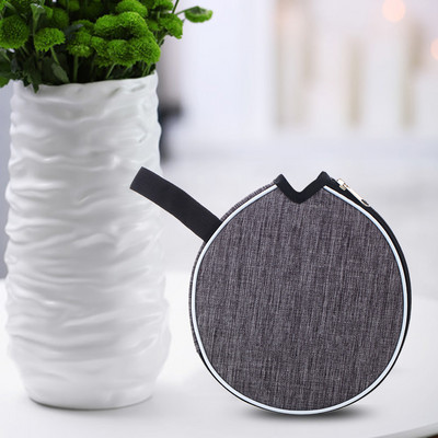 Dėklas Apsauginis užtrauktuko uždarymo priedai Sportinis Oksfordo audinys stalo tenisas Dulkėms atsparus nešiojamas praktinis raketės laikymo krepšys