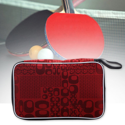 Dėklas Apsauginis užtrauktuko uždarymo priedai Sportinis Oksfordo audinys stalo tenisas Dulkėms atsparus nešiojamas praktinis raketės laikymo krepšys