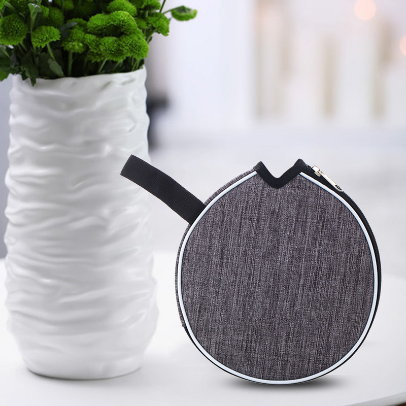 Dėklas Apsauginis užtrauktuko uždarymo priedai Sportinis Oksfordo audinys stalo tenisas Dulkėms atsparus nešiojamas praktinis raketės laikymo krepšys