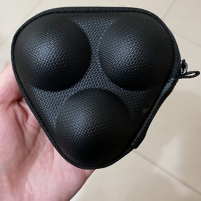 „Huieson“ nešiojamasis odinis stalo teniso kamuoliukų dėklas, tvirtas stalo teniso kamuoliukų krepšys, lengvas, vandeniui atsparus mini krepšys, 3 spalvų