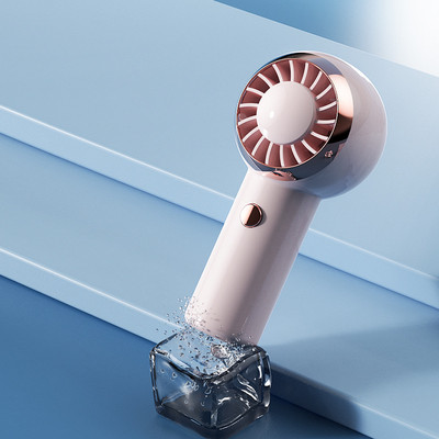 Käeshoitav GOONE kaasaskantav ventilaator vaikne väike USB 2000 Mah Taaslaetav miniventilaator õpilaskodu kontori välisõhu ventilaatori jaoks