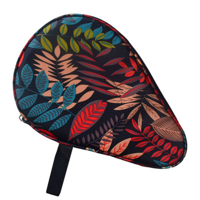 Capacitate mingii Model frunze Husă de protecție în formă de calabaș Rachete de tenis de masă Geanta palete de ping-pong Carcasă cu centură