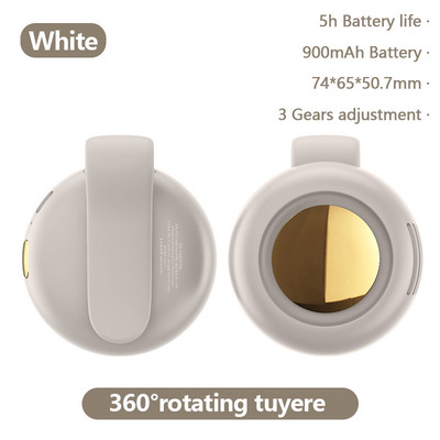 Ventilator portabil Ventilator portabil USB cu clips Ventilator de răcire personal pentru birou, gospodărie, călătorie, răcitor de vară, aer condiționat