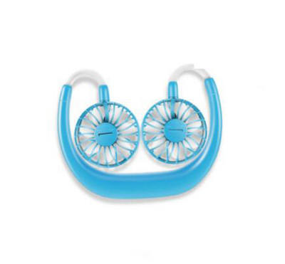 Käed-vabad kaelarihm käed-vabad rippuv USB-laetav kahe ventilaatoriga miniõhujahuti suvine kaasaskantav 2000mA Sarmocare