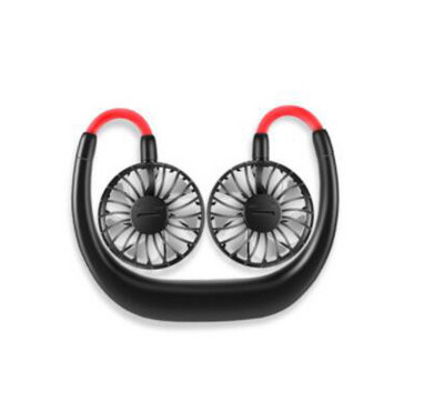 Käed-vabad kaelarihm käed-vabad rippuv USB-laetav kahe ventilaatoriga miniõhujahuti suvine kaasaskantav 2000mA Sarmocare