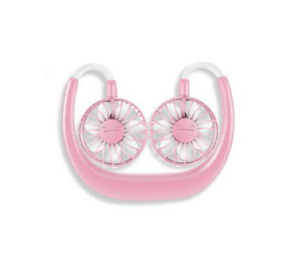 Käed-vabad kaelarihm käed-vabad rippuv USB-laetav kahe ventilaatoriga miniõhujahuti suvine kaasaskantav 2000mA Sarmocare