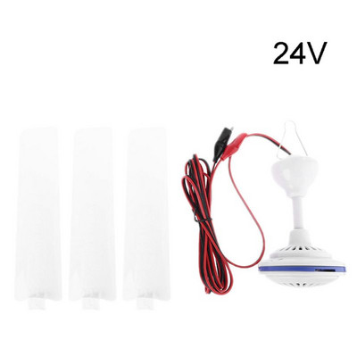 12V 24V mājsaimniecības kluss griestu nojumes ventilators piekarināms kempinga telts pakaramais ventilators āra pārgājieniem grils Mājas kopmītnes gulta