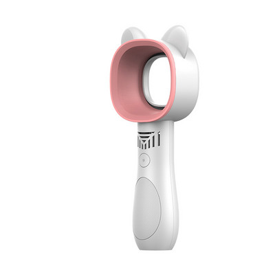 Mini ανεμιστήρας χωρίς λεπίδες Χαριτωμένος ανεμιστήρας χειρός USB επαναφορτιζόμενοι ανεμιστήρες 2000 mAh Σίγαση χωρίς πτερύγιο για οικιακό εξωτερικό ανεμιστήρα ψυγείου εξαερισμού 8H