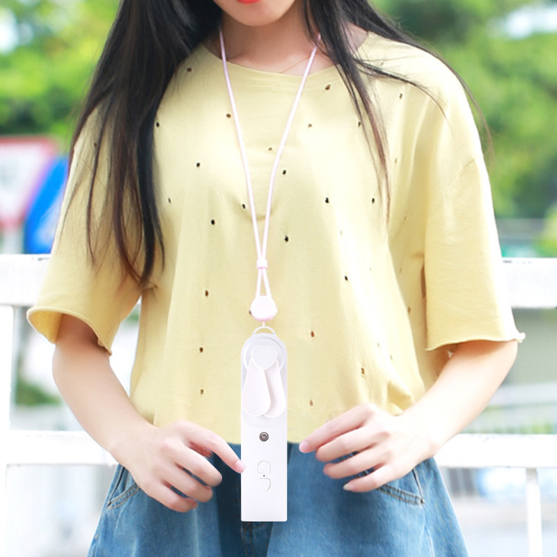 Μίνι ανεμιστήρας φορητοί ηλεκτρικοί ανεμιστήρες φόρτισης USB Ανεμιστήρες ψύξης αέρα φόρτισης με ανεμιστήρα ψύξης υγραντήρα προσώπου με υγραντήρα προσώπου μπουκαλιών ψεκασμού