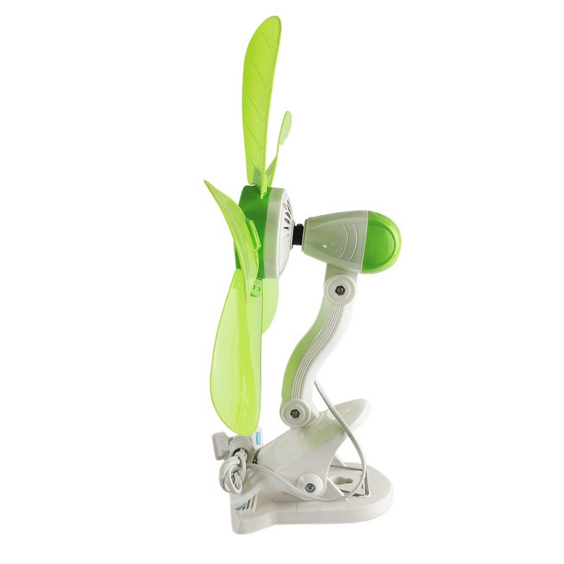 Ventilator de răcire silențios cu 5 lame Ventilator electric cu clemă Ventilator de răcire cu clemă de masă reglabil pentru dormitor Dormitor Cadouri pentru copii