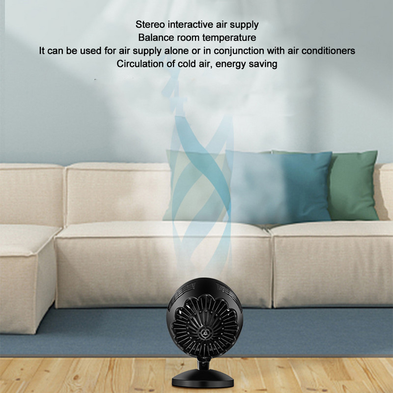 Nešiojamas ventiliatorius Itin tylus USB įkrovimas stalinis kištukinis ventiliatorius Mini maitinimo ventiliatorius Studentų buitinis elektrinis ventiliatorius oro kondicionierius