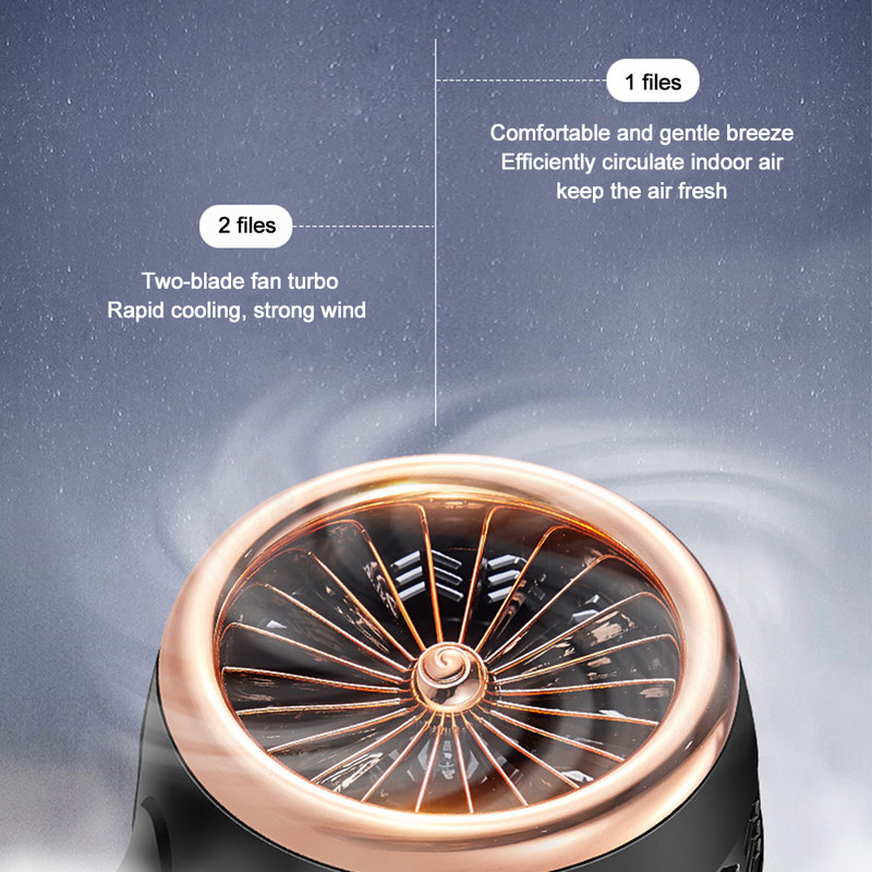 Nešiojamas ventiliatorius Itin tylus USB įkrovimas stalinis kištukinis ventiliatorius Mini maitinimo ventiliatorius Studentų buitinis elektrinis ventiliatorius oro kondicionierius