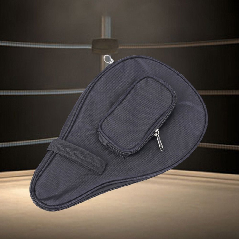 Kaitsekate, 3 palli mahutavusega ühe mõla koos rihmaga Calabashi kujuga lauatennise reketite kott