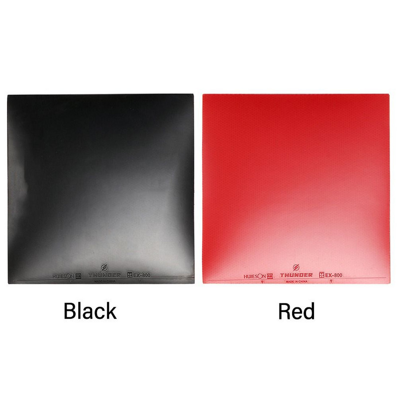 Suure elastsusega punane must 2,2 mm paksused vistrikud koos käsnaga lauatennisereketi kummid, lauatennise käepide