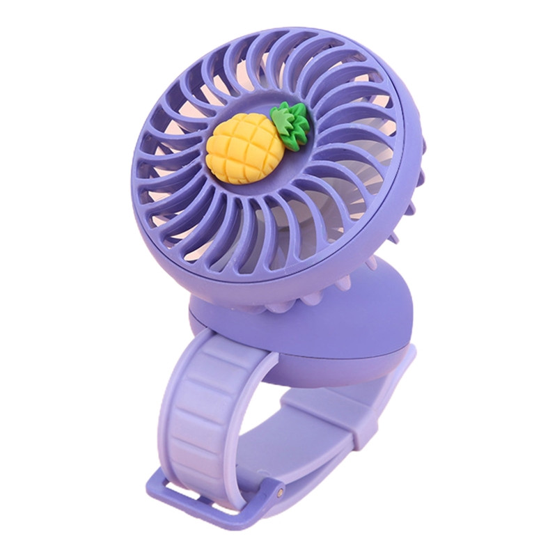 Καλοκαιρινό Παιδικό ρολόι Fan Mini Carry Fan Wrist Μικρός προσωπικός ανεμιστήρας Εύκολος στη χρήση