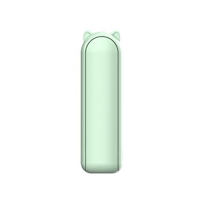 Rankinis USB mini ventiliatorius mažas įkraunamas sulankstomas ventiliatorius su 2000 mAh maitinimo bloku nešiojamas tylus kišeninis aušinamas elektrinis ventiliatorius lauke