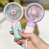 Käeshoitav ventilaator Mini One Putton kaasaskantav väike suvekontor Kaasa Cool Wind Children Täiskasvanute USB-laadimine