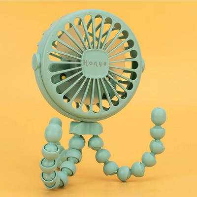 Vežimėlio priedai Rankinis USB asmeninis nešiojamas įkraunamas ventiliatorius kūdikių lovos ventiliatorius Vežimėlio ventiliatorius Automobilinės sėdynės ventiliatorius