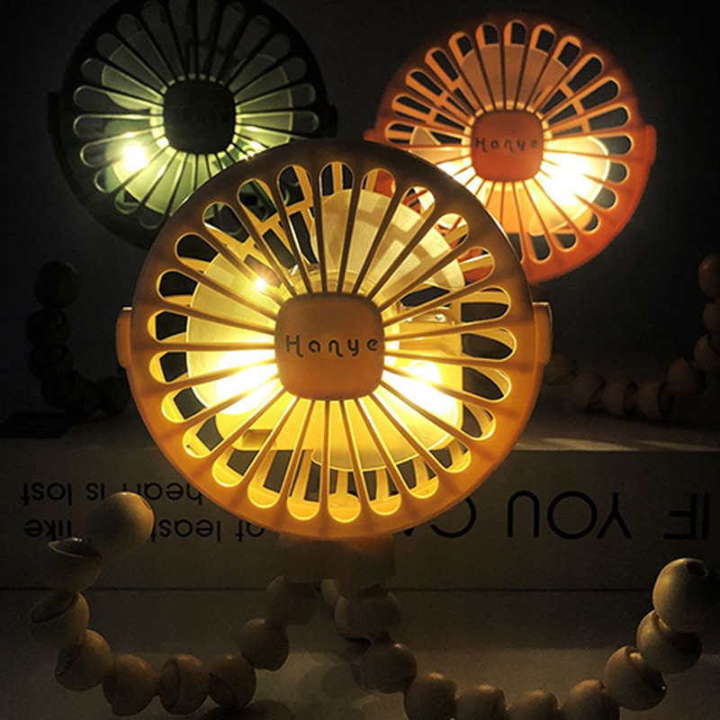 Vežimėlio priedai Rankinis USB asmeninis nešiojamas įkraunamas ventiliatorius kūdikių lovos ventiliatorius Vežimėlio ventiliatorius Automobilinės sėdynės ventiliatorius