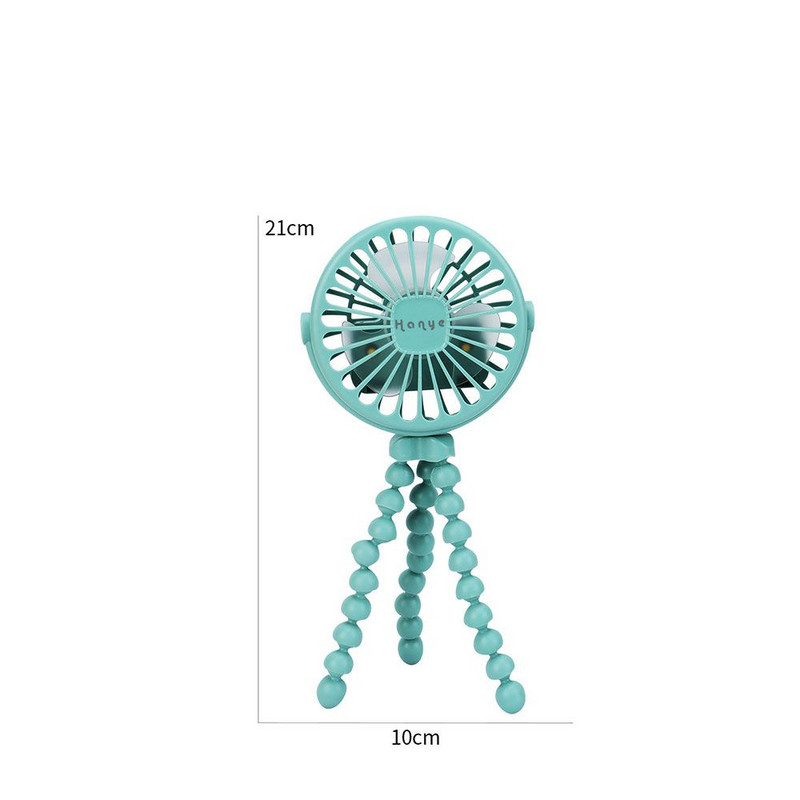 Vežimėlio priedai Rankinis USB asmeninis nešiojamas įkraunamas ventiliatorius kūdikių lovos ventiliatorius Vežimėlio ventiliatorius Automobilinės sėdynės ventiliatorius