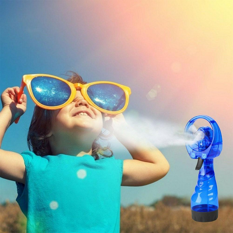 Ventilator de pulverizare cu ceață de apă, portabil, controlat