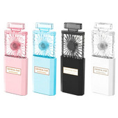 Χειρός ανεμιστήρας 3 ταχυτήτων Φορητός ανεμιστήρας χαμηλού θορύβου Επαναφορτιζόμενος φορητός ανεμιστήρας χειρός