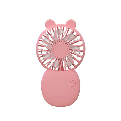 Kaasaskantav ventilaator USB-laetav mini-lauaarvuti mobiilne suvekodu õues reguleeritav vaikne armas jahuti käepidemega väike elektriline ventilaator