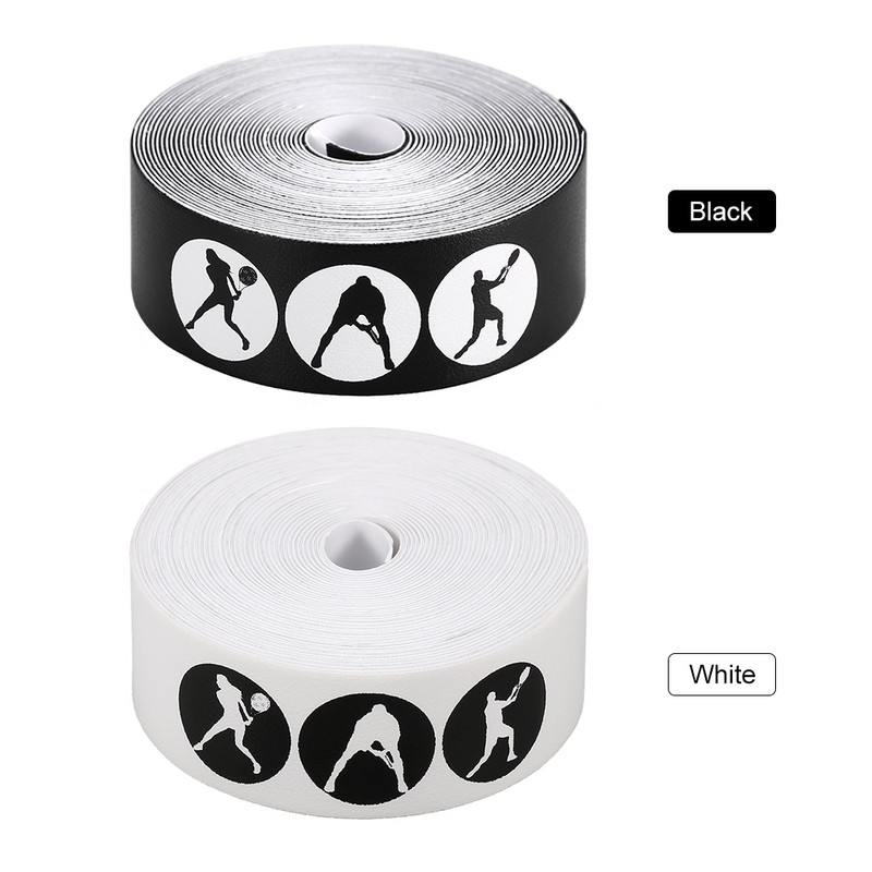 Profesionali teniso krašto juosta Raketės šoninė juosta Apsauginė teniso raketės galvos apsaugos juosta Lipdukas Rakečių apsaugos juosta