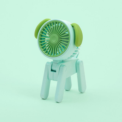 Mini armas hirvede ja kutsikate ventilaator lauaarvuti kokkupandav väike elektriline kaunistuslaud kodukontori USB-laetav kaasaskantav ventilaator