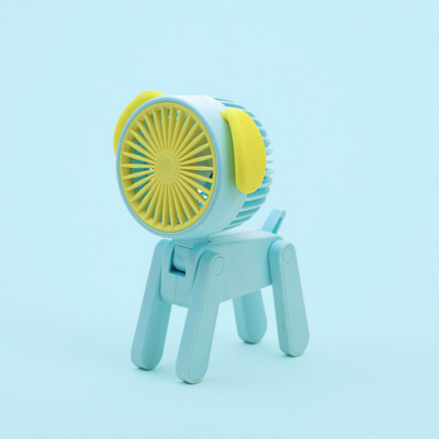 Mini armas hirvede ja kutsikate ventilaator lauaarvuti kokkupandav väike elektriline kaunistuslaud kodukontori USB-laetav kaasaskantav ventilaator