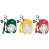 pentru ventilator portabil creativ Dinozaur mini breloc ventilator carabinier personal portabil viteza ventilatorului reglabil USB reîncărcabil N0PF