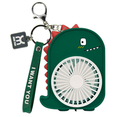 pentru ventilator portabil creativ Dinozaur mini breloc ventilator carabinier personal portabil viteza ventilatorului reglabil USB reîncărcabil N0PF