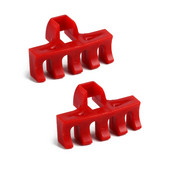 2 vnt badmintono rakečių styginių įrankis aukštos įtampos rakečių apkrovos skirstytuvas aukštos kokybės