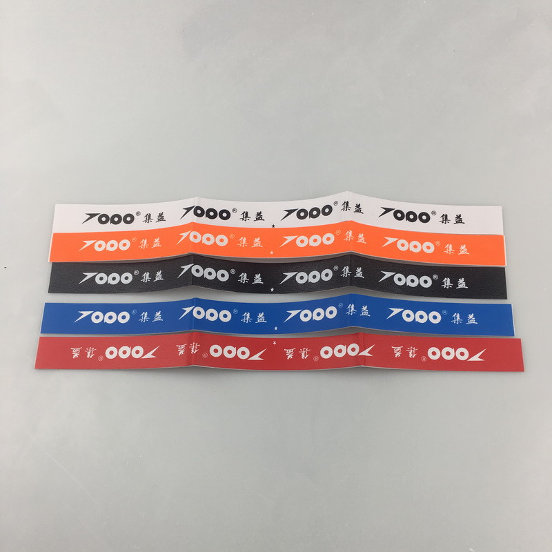 10 vnt Lipnios teniso badmintono raketės galvos krašto apsauginė juosta PU nuo dažų pašalinimo sportiniai teniso badmintono priedai