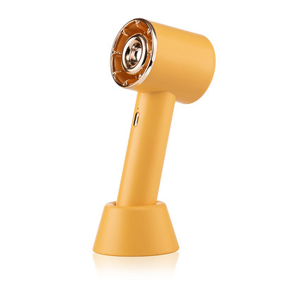 Ventilator portabil de mână, silențios, mic, USB, 1500 mAh, mini ventilator reîncărcabil pentru birou, ventilator de mână pentru camping în aer liber