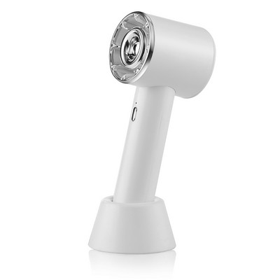 Ventilator portabil de mână, silențios, mic, USB, 1500 mAh, mini ventilator reîncărcabil pentru birou, ventilator de mână pentru camping în aer liber