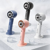 Ljetni prijenosni ručni mini ventilator Turbo ventilator velike brzine, 3 brzine, podesivi stolni ventilatori, USB punjivi ventilator za hlađenje zraka