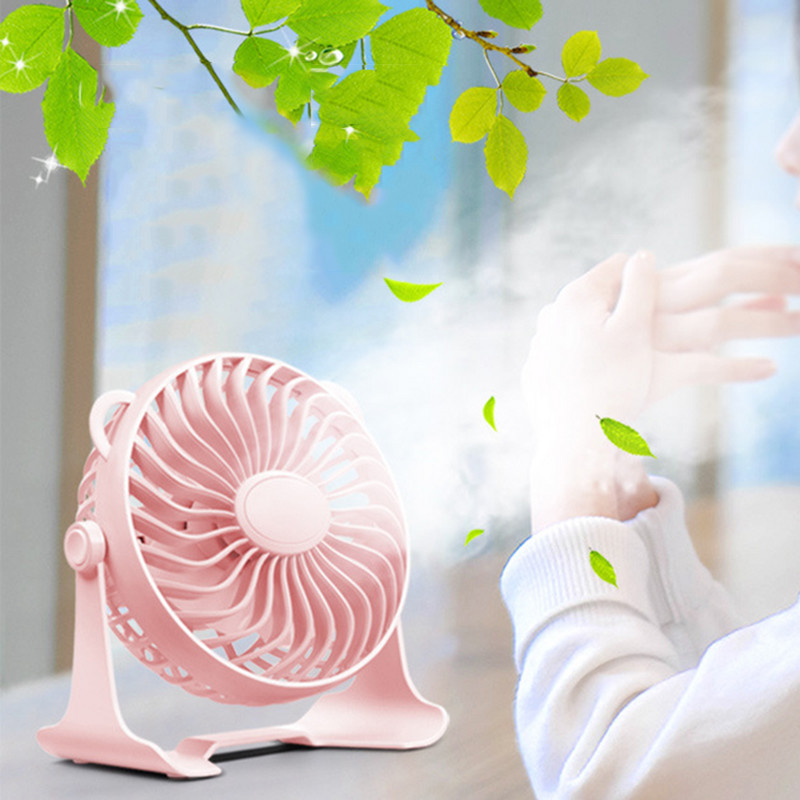 Μικρός προσωπικός επιτραπέζιος ανεμιστήρας USB, φορητός επιτραπέζιος ανεμιστήρας ψύξης 3 ταχυτήτων, Αθόρυβη λειτουργία, για υπαίθριο ταξίδι με αυτοκίνητο στο σπίτι