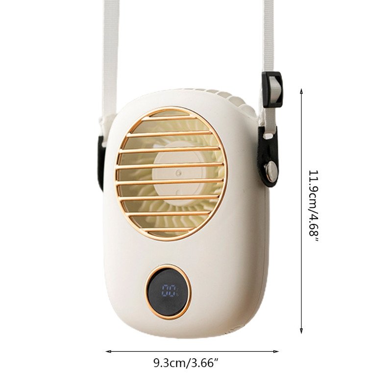 2021 Nou ventilator USB hands-free cu 3 moduri de vânt Mini ventilator USB portabil cu gât suspendat Ventilator USB