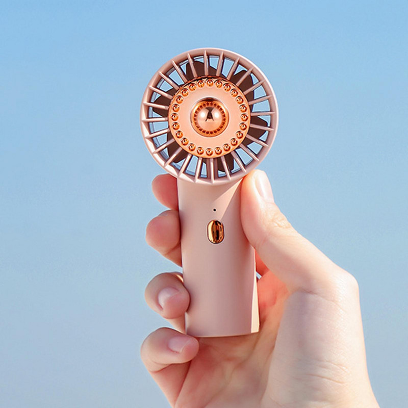 Mini kézi ventilátor USB 3 sebességes hordozható személyi hűtőventilátor asztali irodai utazási kollégiumi kempingekhez