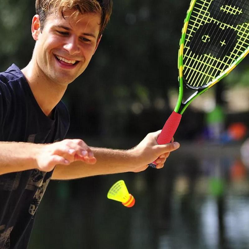 Neslystanti PU badmintono rankenos apvyniojimo juosta, prakaitą sugerianti medžiaga, apvyniota hanteliams Stalo teniso raketėms vairai Prakaito raketėms skirta juosta