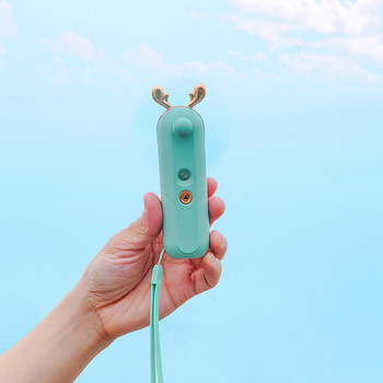 2 в 1 мини вентилатор овлажнител USB акумулаторен ръчен вентилатор воден спрей мъгла вентилатори въздушен охладител преносим климатик овлажнител
