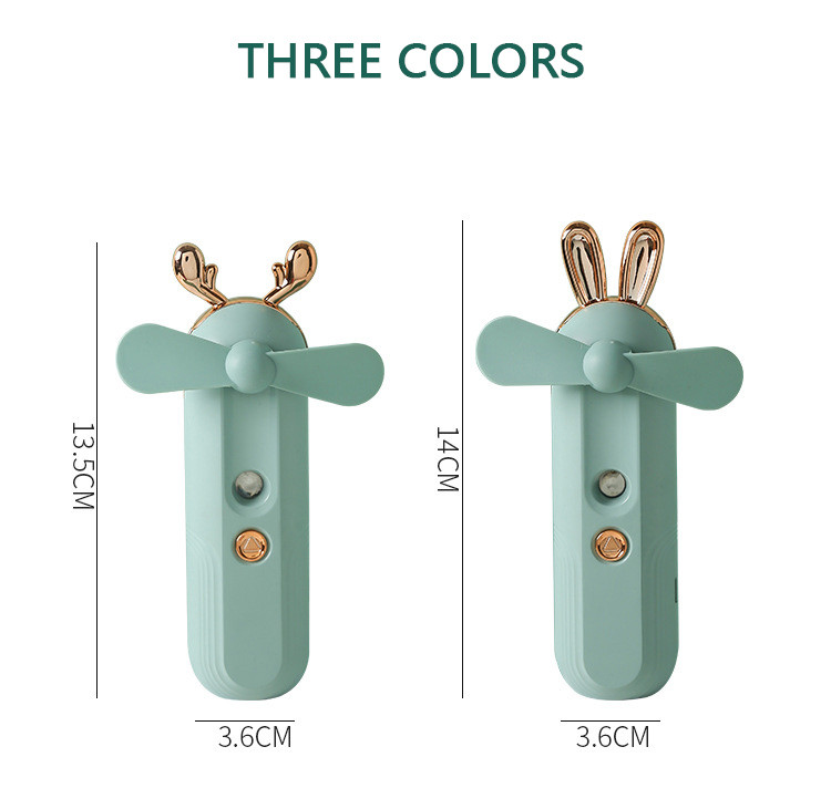 Mini ventilator umidificator 2 în 1, ventilator portabil reîncărcabil prin USB, pulverizare de apă, ventilatoare pentru ceață, răcitor de aer, umidificator portabil pentru aer condiționat