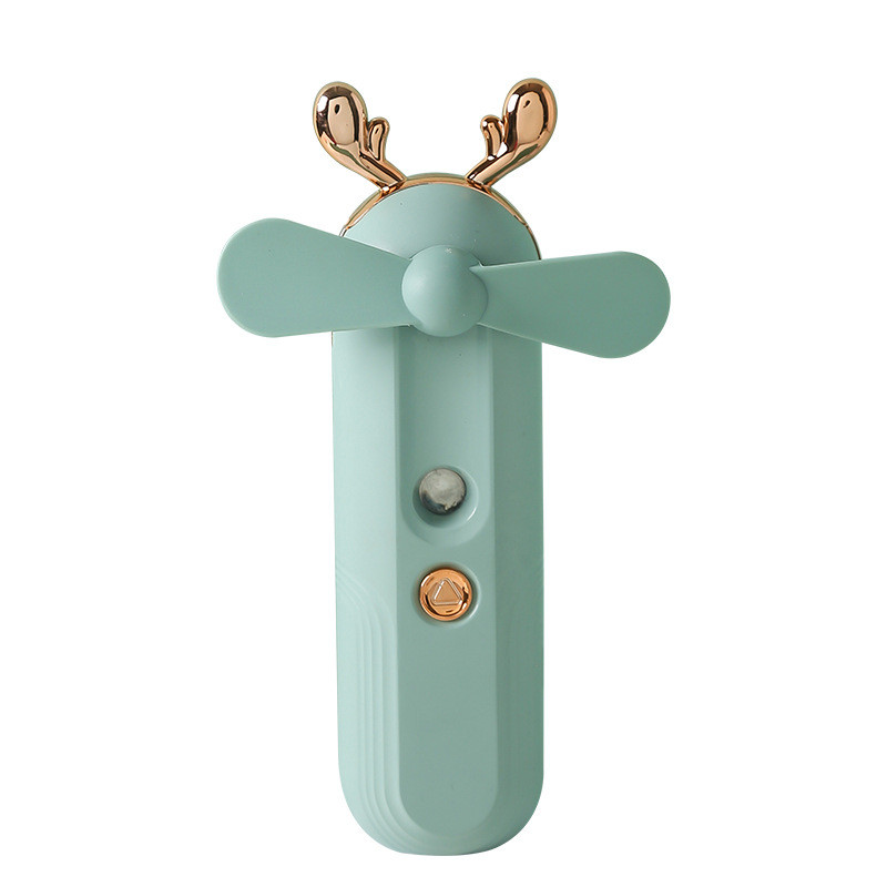 Mini ventilator umidificator 2 în 1, ventilator portabil reîncărcabil prin USB, pulverizare de apă, ventilatoare pentru ceață, răcitor de aer, umidificator portabil pentru aer condiționat