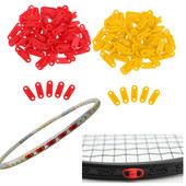 Αθλητικά προμήθειες διπλής οπής Προστασία ρακέτας μπάντμιντον με προστατευτικό αντιχαρακτικής ρακέτας Αξεσουάρ χορδών προστατευτικά