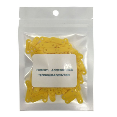 Αθλητικά προμήθειες διπλής οπής Προστασία ρακέτας μπάντμιντον με προστατευτικό αντιχαρακτικής ρακέτας Αξεσουάρ χορδών προστατευτικά